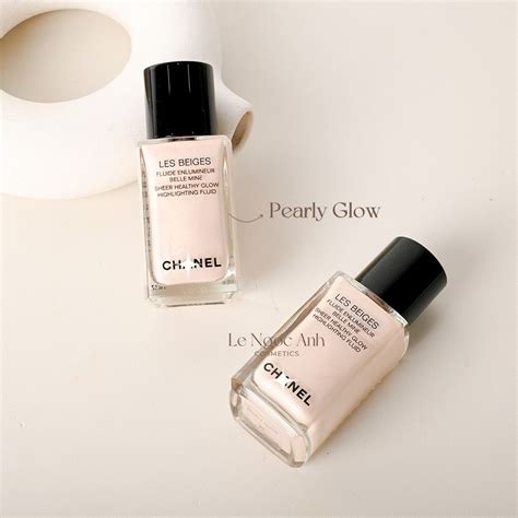 chanel les beiges fluide enlumineur belle mine sheer healthy glow|chanel les beiges highlighting fluid.